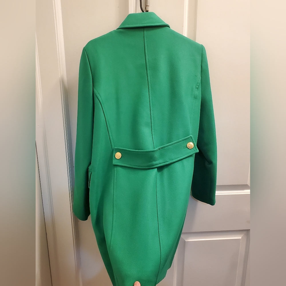 Green zara coat - Picture 3 of 7